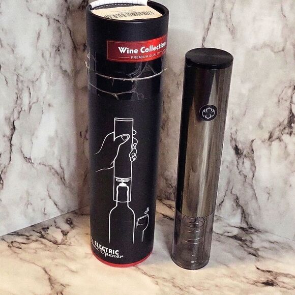 One-Touch Automatic Electric Wine Opener Aluminum Stainless Steel - Picture 15 of 16